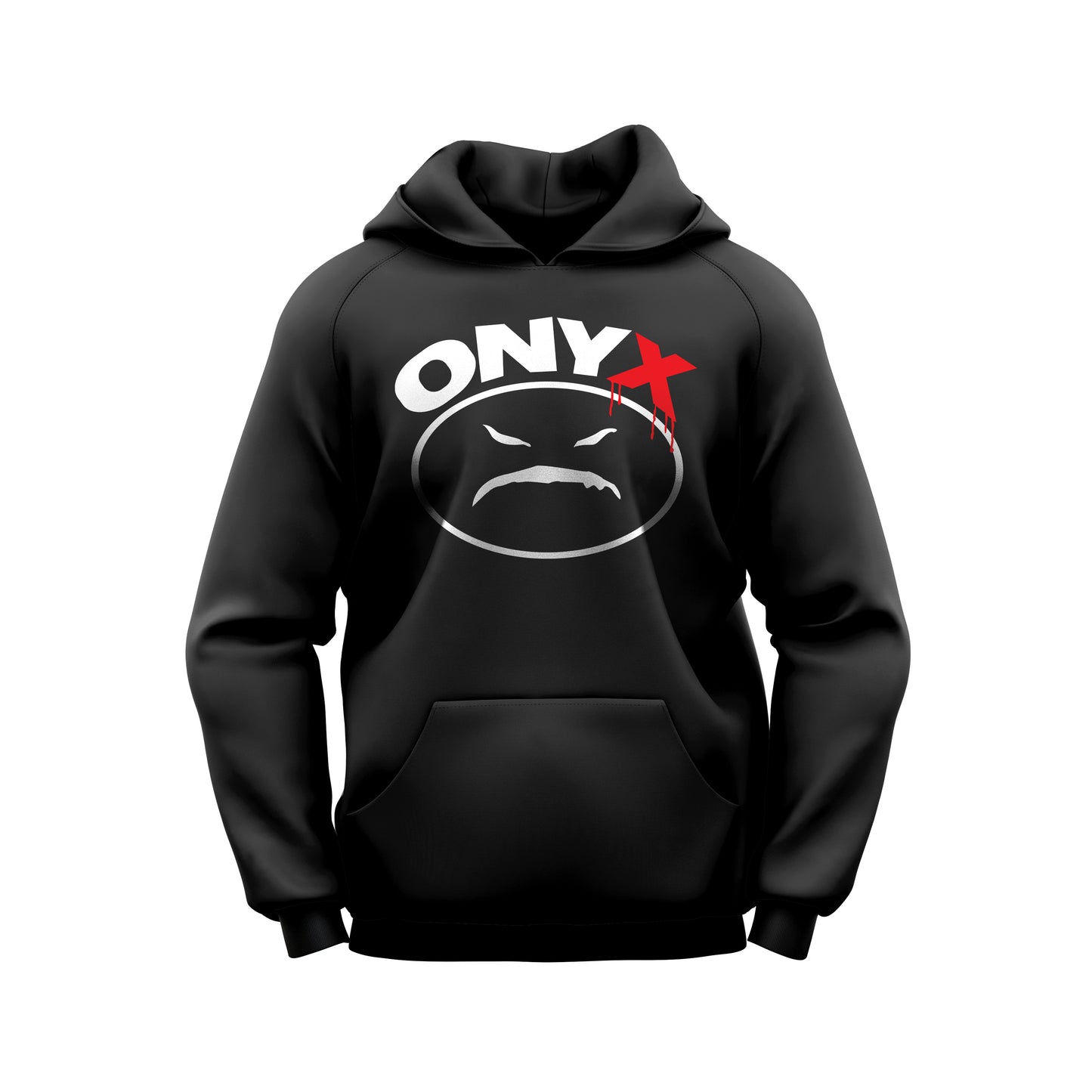 onyx classic logo hoodie black